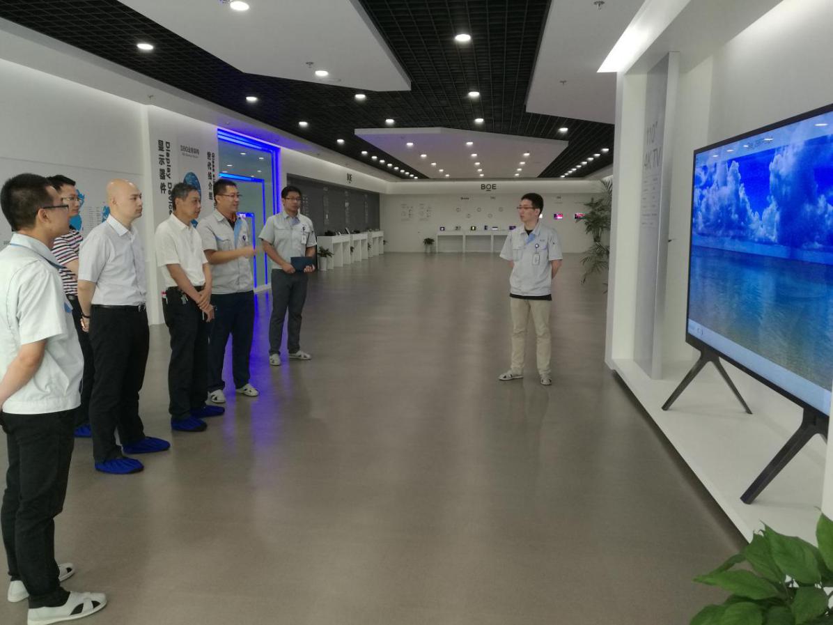 陈麓副校长带队赴福清京东方光电有限公司洽谈校企合作事宜