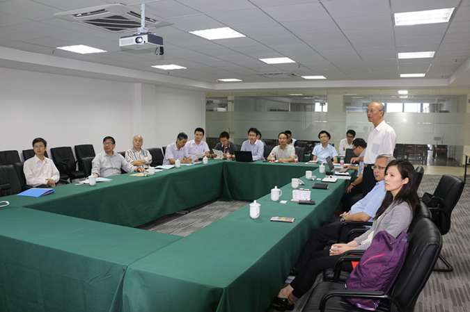 台湾修平科技大学钟瑞国校长一行来校交流访问