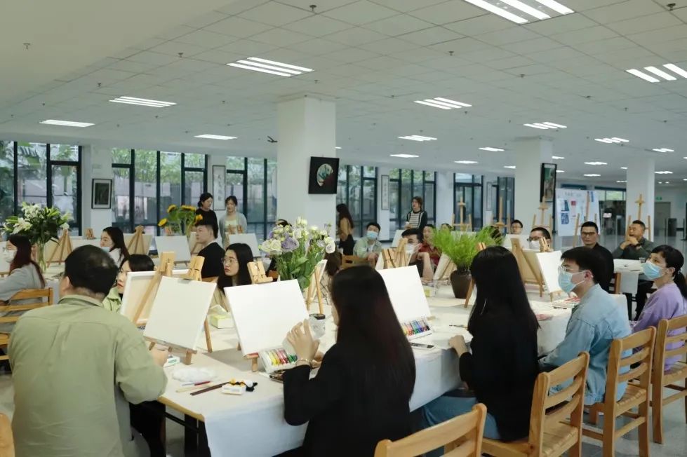 【紫竹林讲堂】福州理工学院举办教职工“师情画意”艺术沙龙活动
