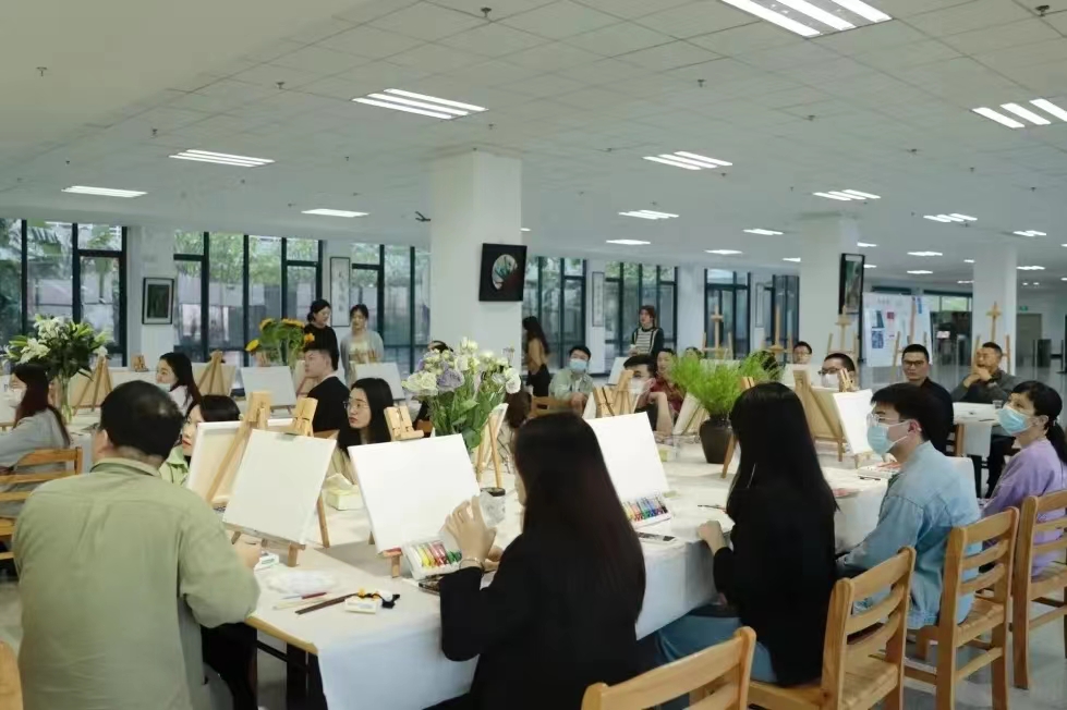 【福建省教育厅】福州理工学院举办教职工“师情画意”艺术沙龙活动