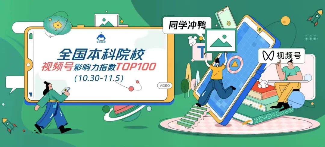 福州理工学院视频号影响力全国TOP17全省第一